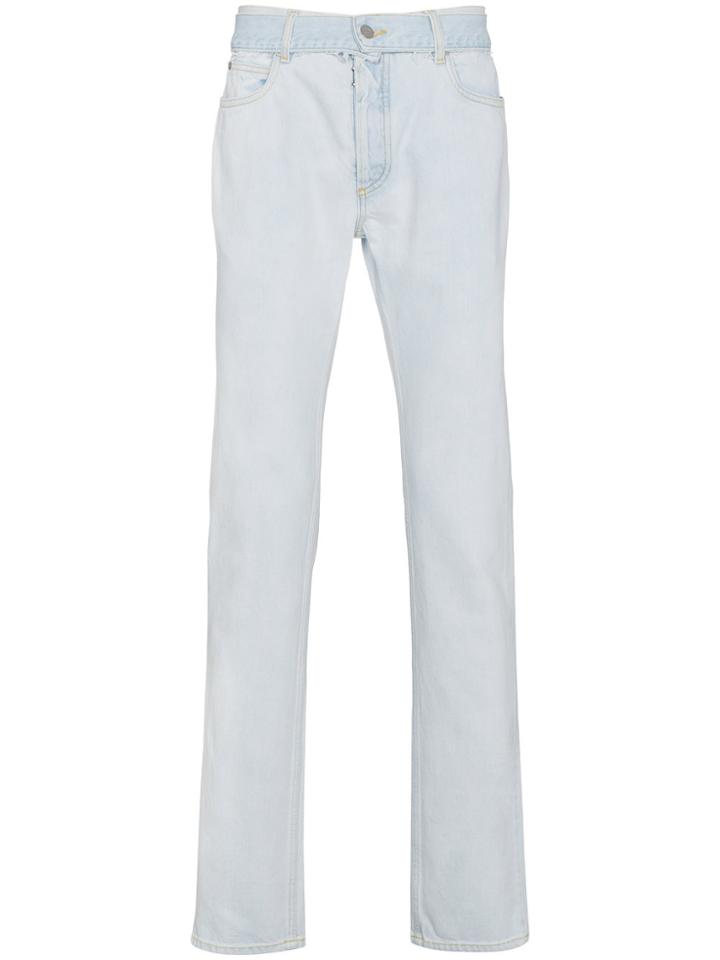 Maison Margiela Super Bleach Slim Jeans - Blue