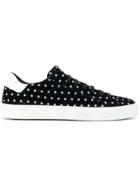 Hide & Jack Polka Dot Sneakers - Black