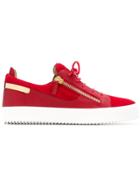 Giuseppe Zanotti Design Low Top Sneakers - Red
