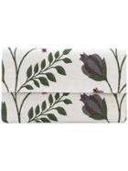 Christian Wijnants Jacquard Fold-over Oversized Clutch - Multicolour