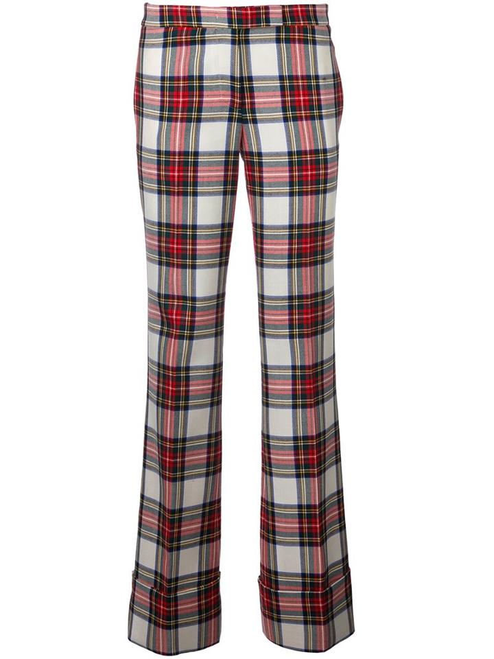 Rossella Jardini Checked Flared Trousers