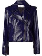 Wanda Nylon 'natalya' Jacket, Women's, Size: 36, Blue, Cotton/polyurethane