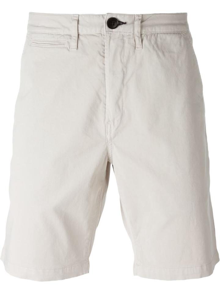 Paul Smith Jeans Chino Shorts, Men's, Size: 29, Nude/neutrals, Cotton/spandex/elastane