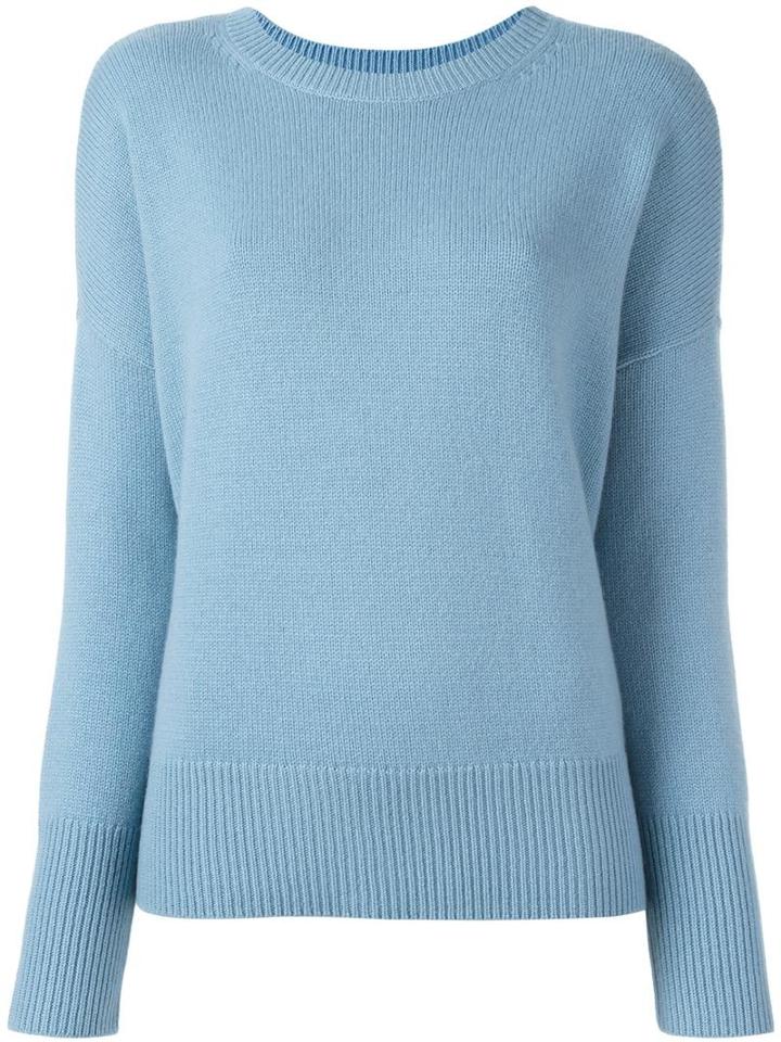 Theory Karenia Jumper, Women's, Size: Xs, Blue, Cashmere