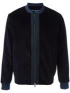 Natural Selection 'type2' Zip Bomber Jacket, Men's, Size: Xs, Blue, Cotton/polyester/viscose