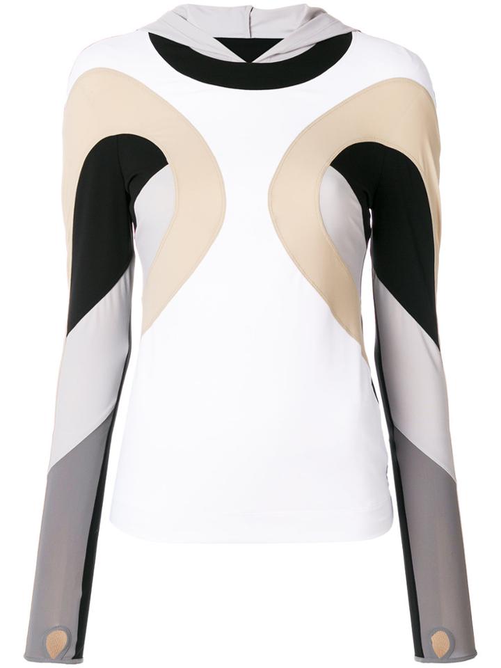 No Ka' Oi Colourblock Compression Hoodie - Multicolour