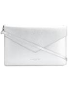 Lancaster High Shine Clutch Bag - Metallic