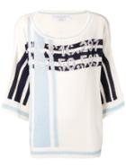 Ermanno Scervino Embellished Knitted Top - White