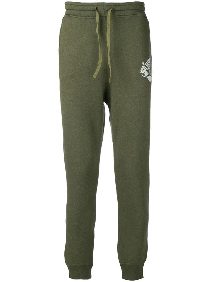 Vivienne Westwood Anglomania Logo Track Pants - Green