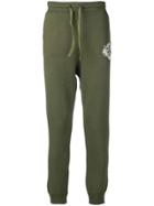 Vivienne Westwood Anglomania Logo Track Pants - Green