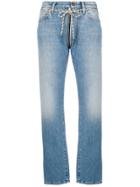 Aries Lilly Zip Jeans - Blue
