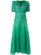 Saloni Lea Dress - Green