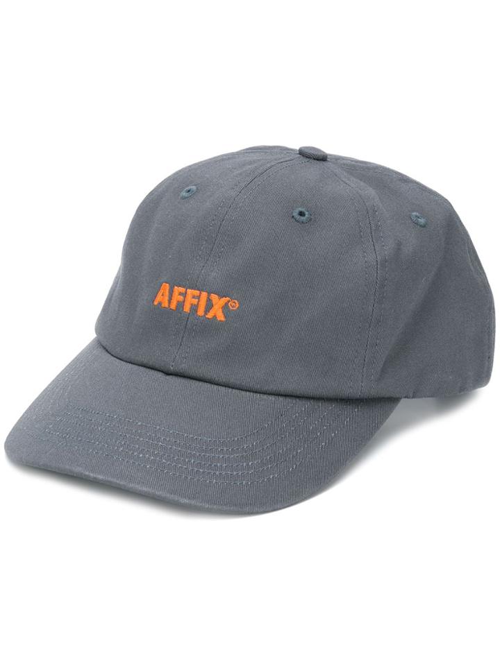 Affix Logo Embroidered Cap - Green