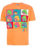 Kenzo Vintage Pop-art Print T-shirt, Men's, Size: Medium, Yellow/orange