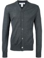 Comme Des Garçons Shirt V-neck Cardigan, Men's, Size: Small, Grey, Wool