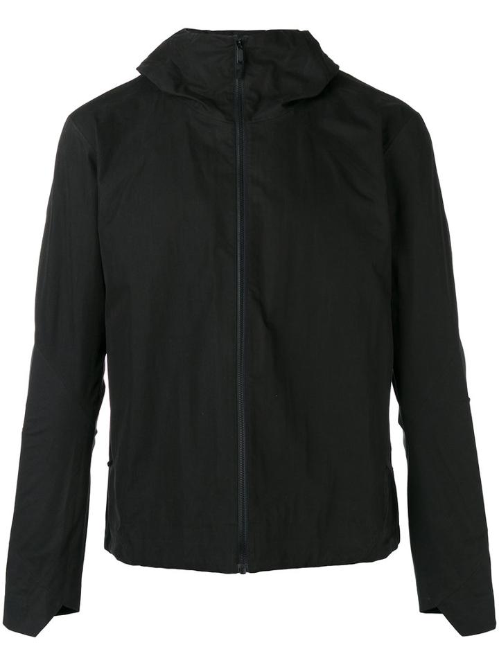 Arc'teryx Veilance Geometric Cuffs Hooded Jacket, Men's, Size: Medium, Black, Cotton/nylon