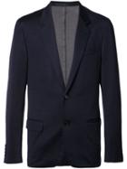 Lanvin Blazer Jacket, Men's, Size: 52, Blue, Cupro/cotton/polyamide