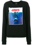 Calvin Klein 205w39nyc Jaws Printed Sweatshirt - Black