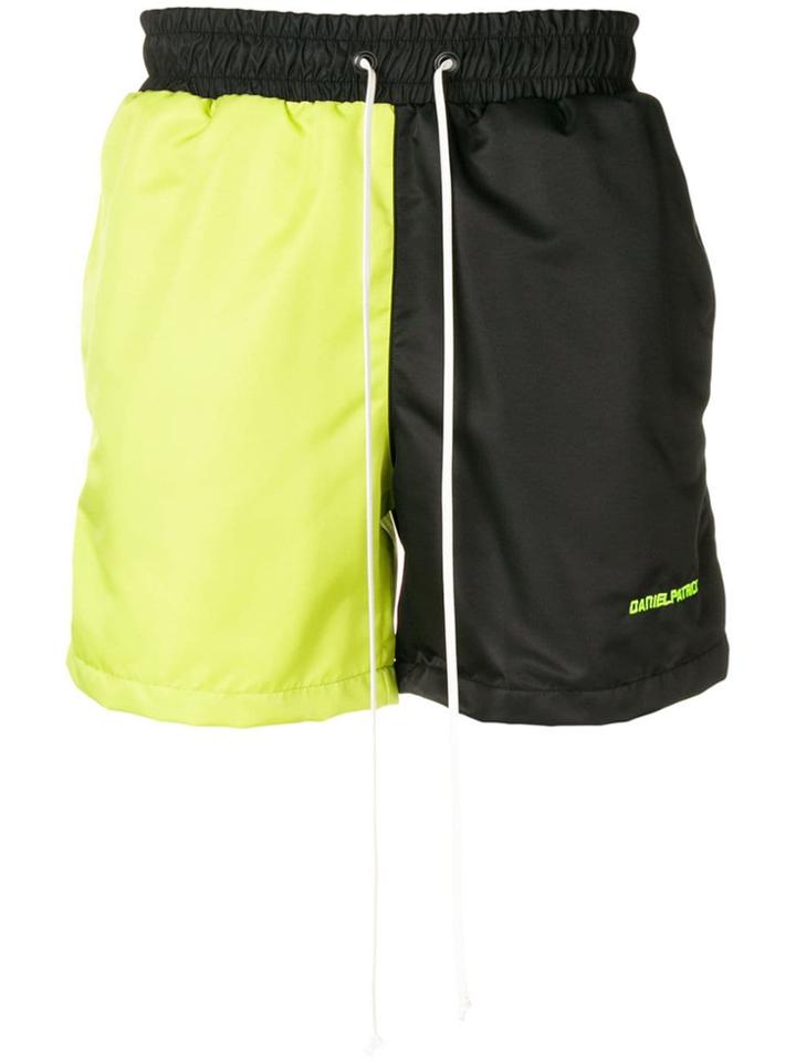 Daniel Patrick Colour Contrast Shorts - Black