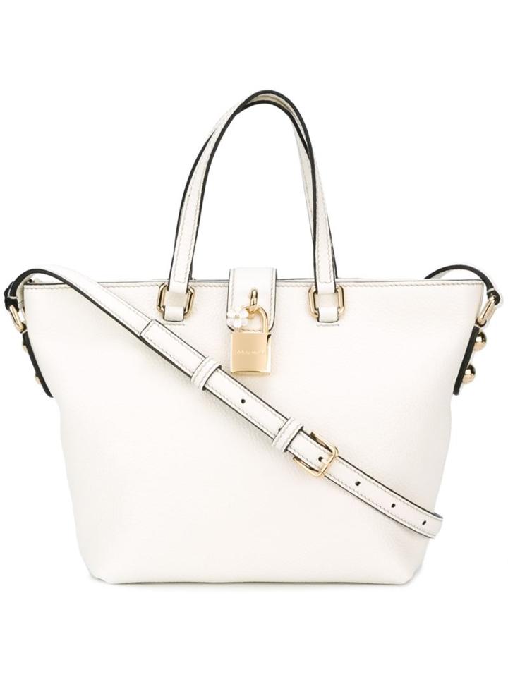 Dolce & Gabbana Small 'dolce' Shopper Tote, Women's, White