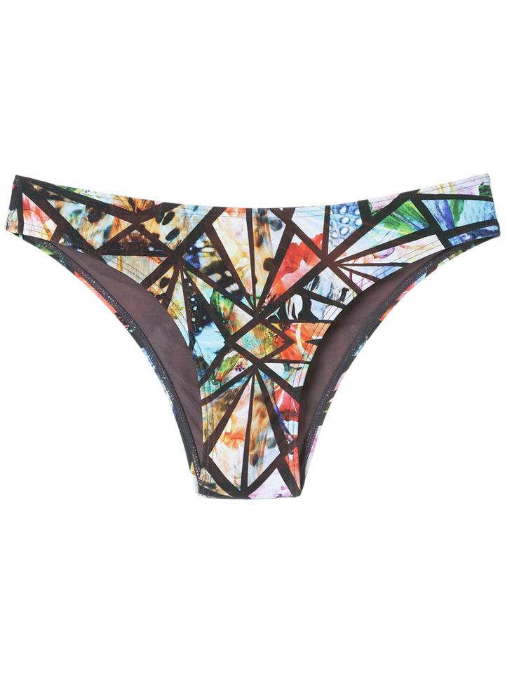 Lygia & Nanny - Printed Bikini Bottoms - Women - Polyamide - 42, Polyamide