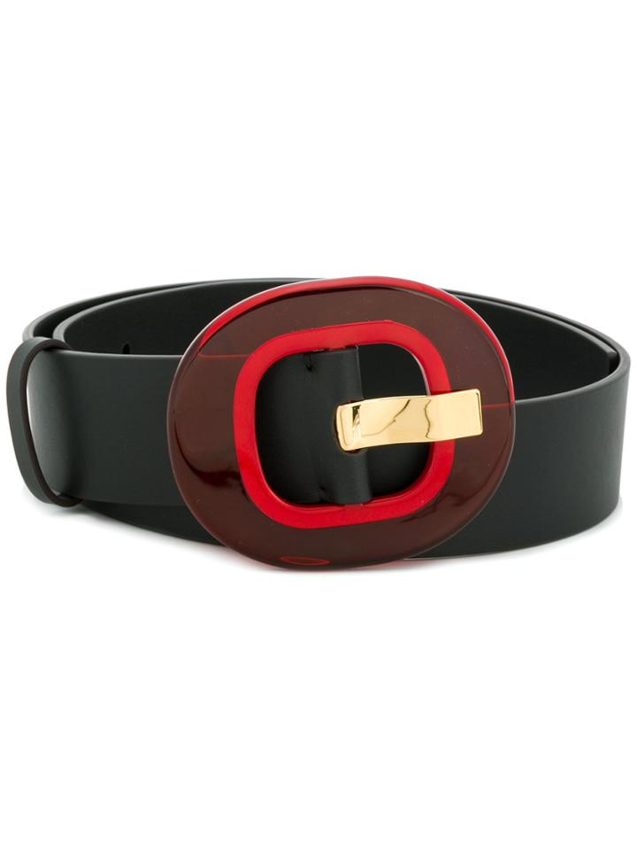 Marni Round Buckle Belt - Black