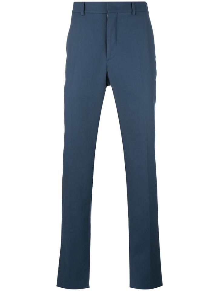 Fendi - Chino Trousers - Men - Cotton/spandex/elastane/viscose - 50, Blue, Cotton/spandex/elastane/viscose