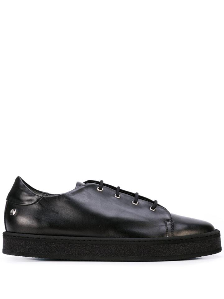 Agl Platform Sole Sneakers - Black