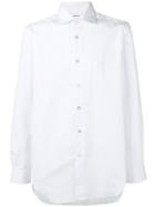Kiton Plain Button Shirt - White