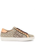 Tory Burch T-logo Piped Sneakers - Multicolour