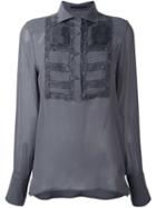 Ermanno Scervino Embroidered Front Blouse