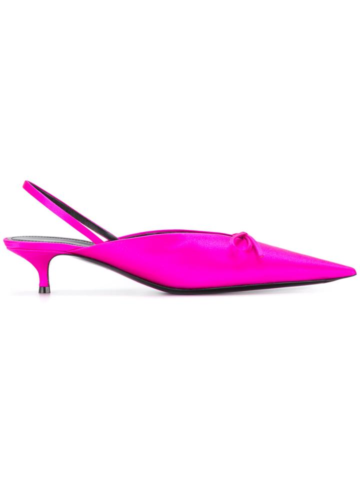 Balenciaga Knife Sandals - Pink & Purple