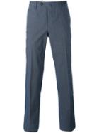 Pt01 Slim Fit Tailored Trousers, Men's, Size: 48, Blue, Cotton/spandex/elastane