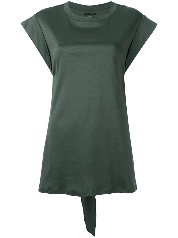 Isabel Marant Lowell Top, Women's, Size: 36, Green, Cotton/polyester