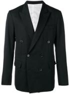 Ex Infinitas Bitterness Double Breasted Blazer - Black