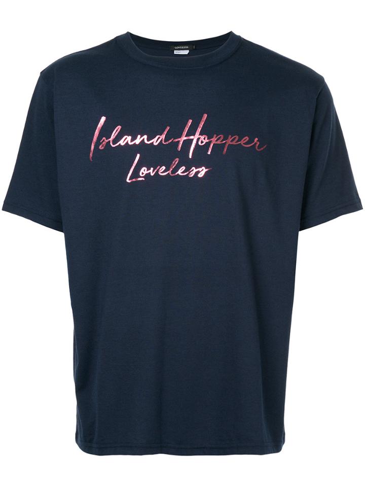 Loveless Island Hopper T-shirt - Blue