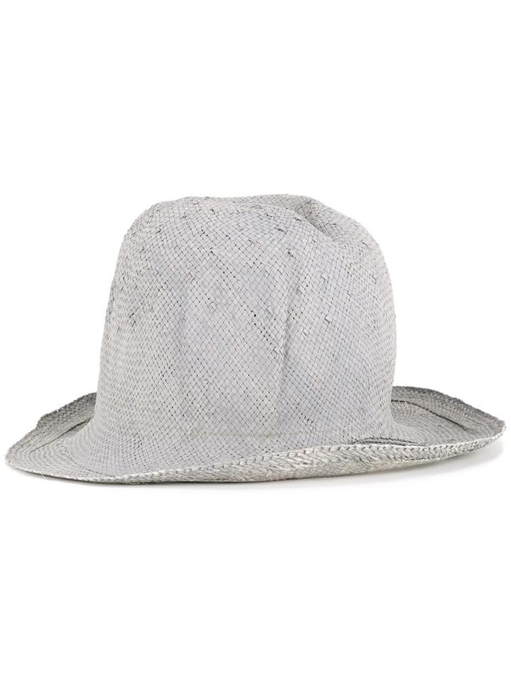 Reinhard Plank Crumble Hat, Women's, Size: Small, Grey, Straw