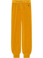 Gucci Gg Chenille Trackpants - Yellow