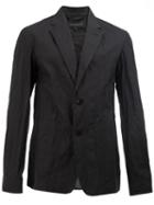 Ann Demeulemeester Grise Classic Blazer, Men's, Size: Xs, Black, Cotton/metal
