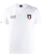 Ea7 Emporio Armani Italia T-shirt - White