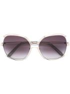 Chloe Eyewear - Nate Sunglasses - Women - Acetate/metal (other) - One Size, Grey, Acetate/metal (other)