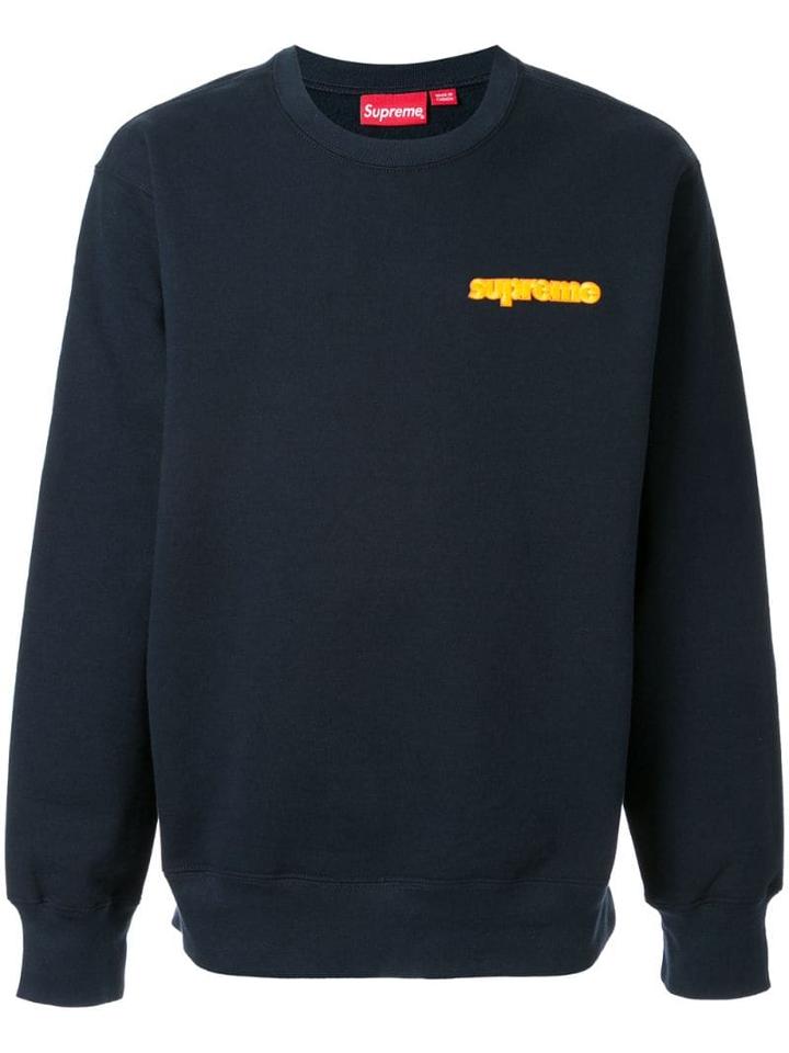 Supreme Connect Crewneck Sweatshirt - Blue