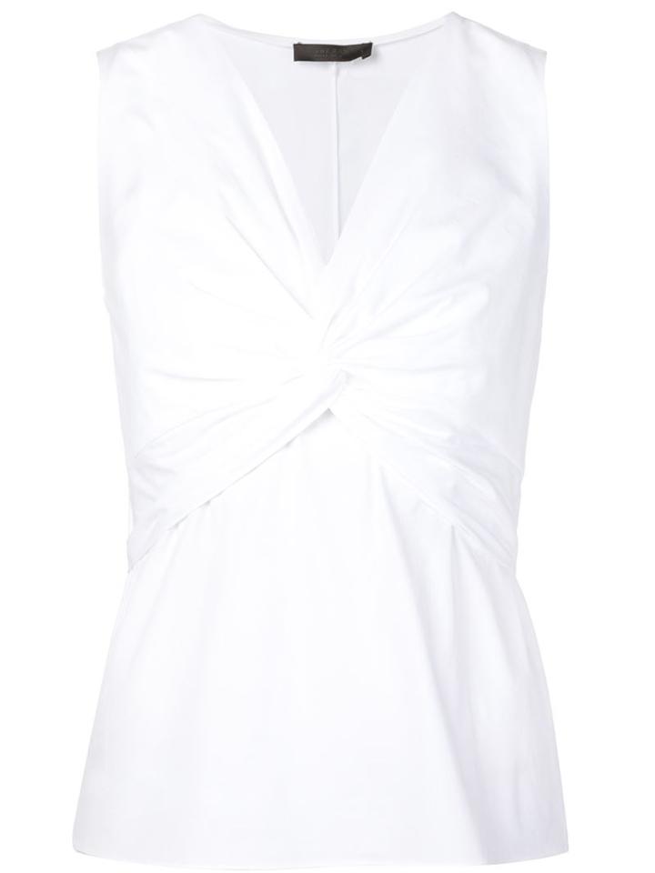 The Row Vaul Top, Women's, Size: 6, White, Cotton/spandex/elastane