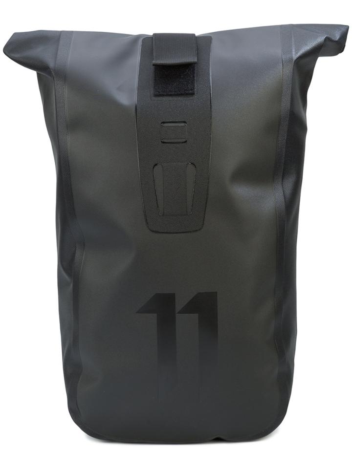 11 By Boris Bidjan Saberi Logo Detail Backpack - Black