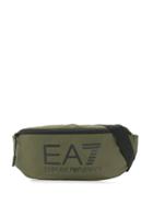 Ea7 Emporio Armani Logo Print Belt Bag - Green