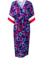 Borgo De Nor Raquel Floral Print Dress - Blue