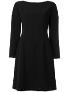 Alberto Biani Fitted Waist Dress - Black