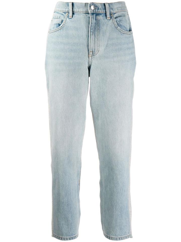 Alexander Wang Cropped Leg Jeans - Blue