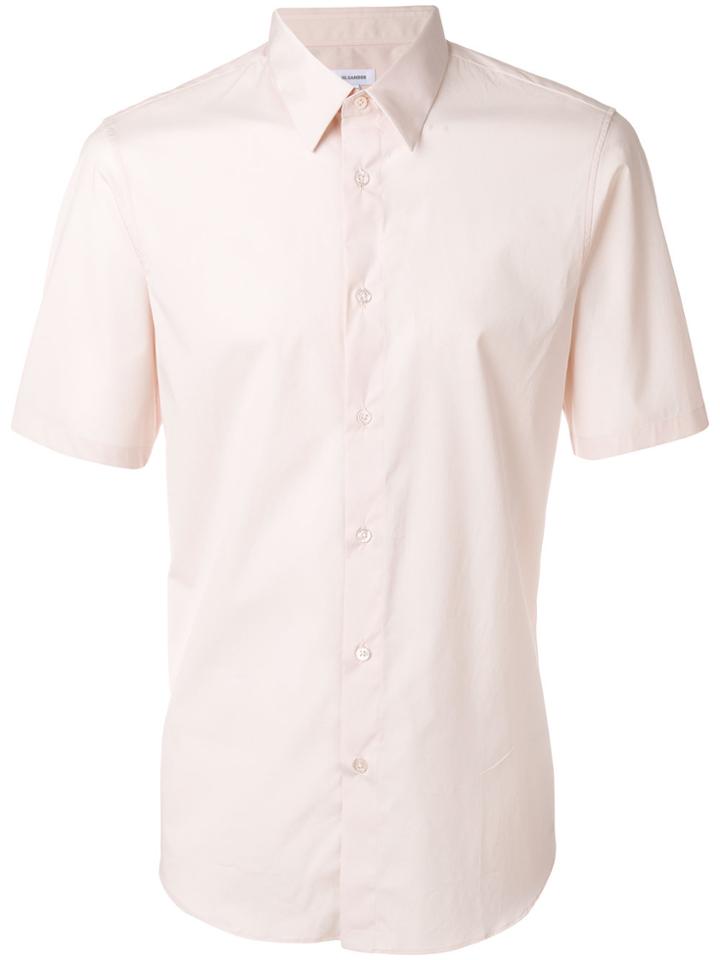 Jil Sander Short Sleeve Shirt - Pink & Purple