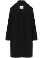 Stand Studio Lisen Teddy Fleece Coat - Black